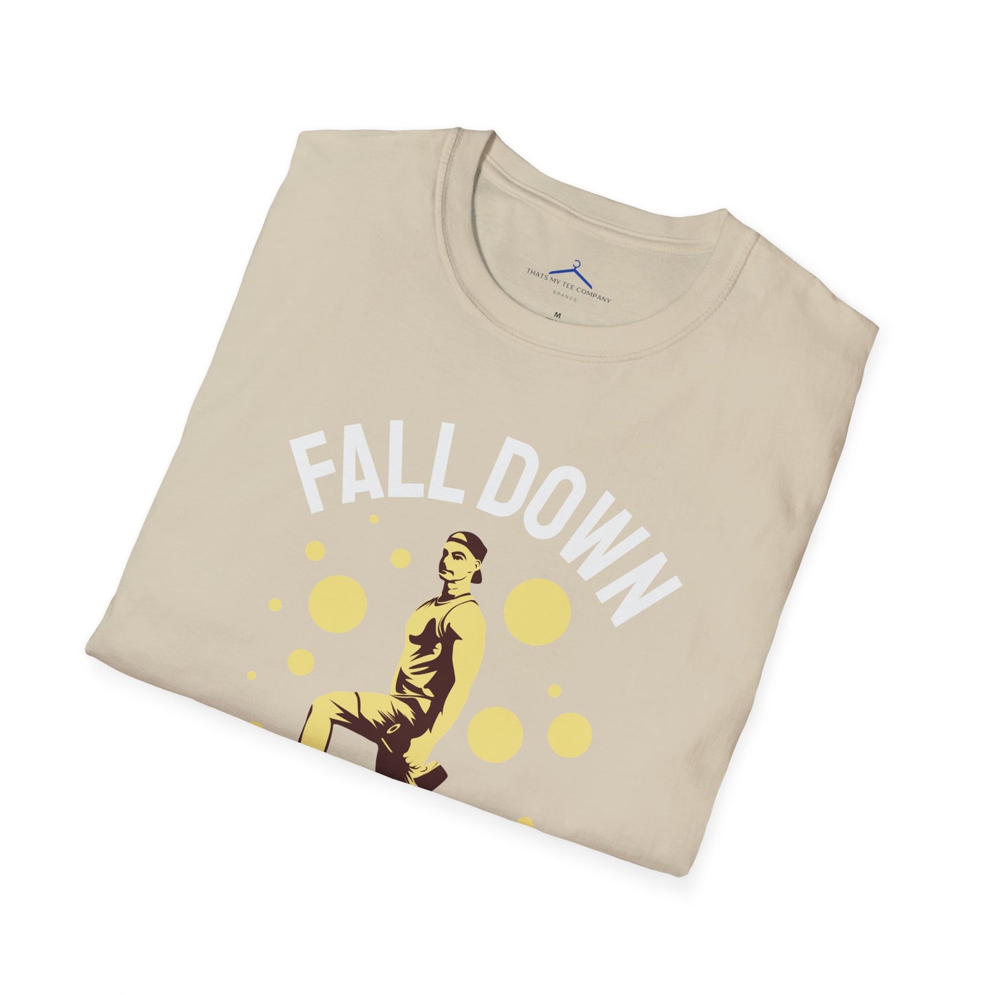 FALLDOWN Seven Times Get Up Eight Fitness T-Shirt