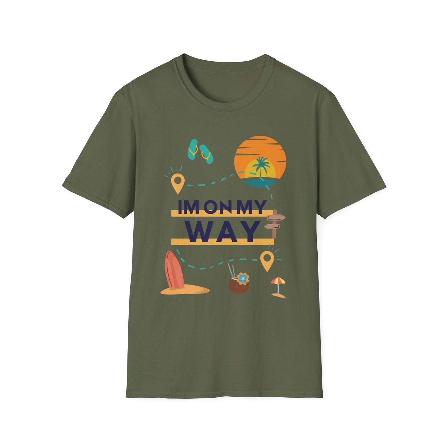 Im On My Way - Travel Adventure Graphic Tee