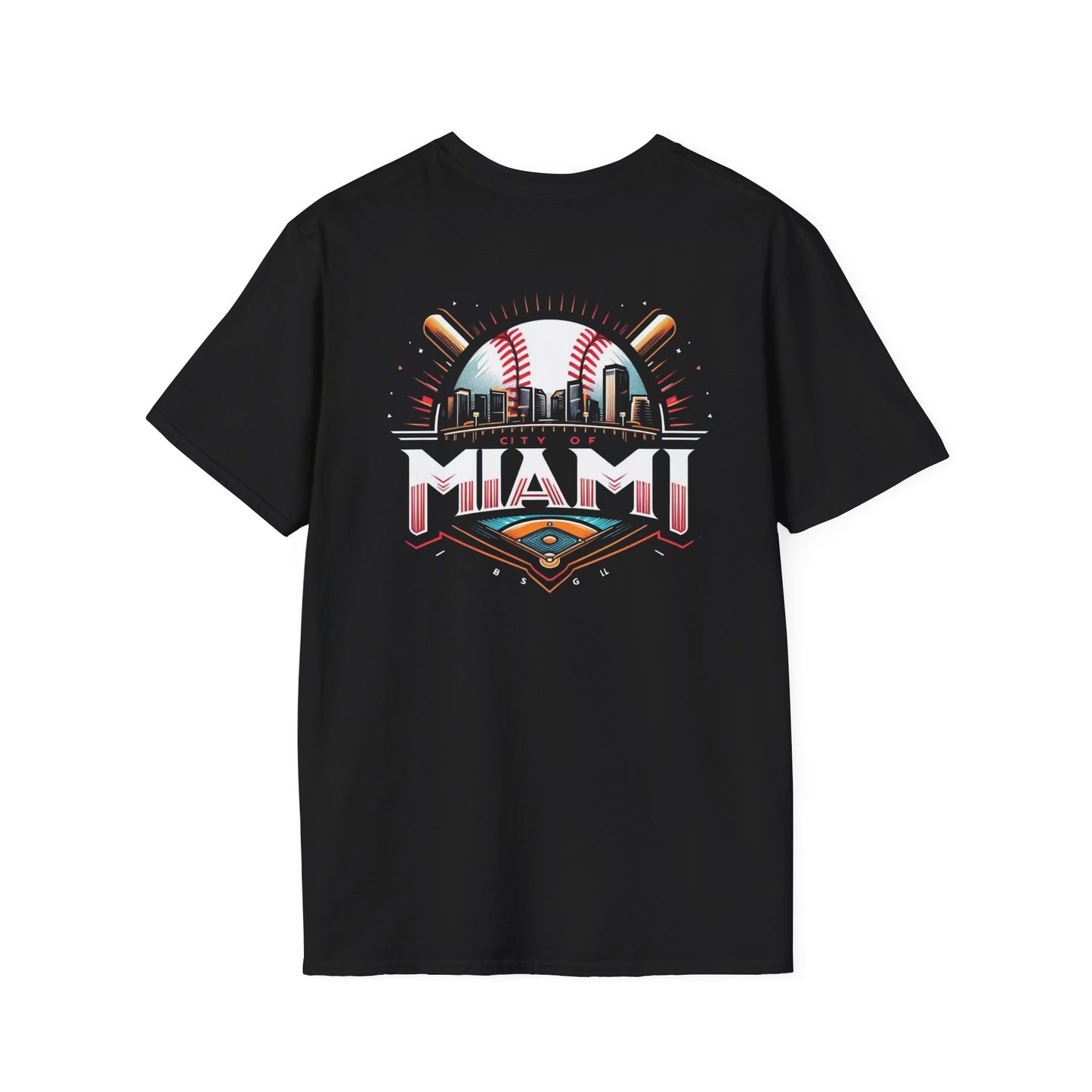 Miami Baseball Sports T-Shirt