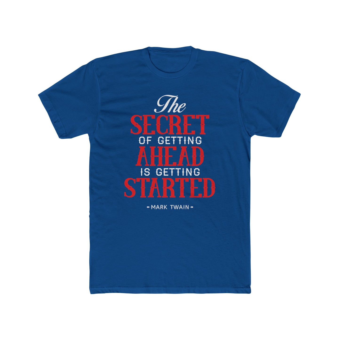Mark Twain Cotton Crew Tee