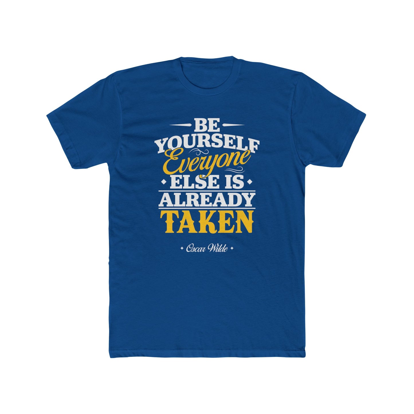 Oscar Wilde Quoted Word Tee