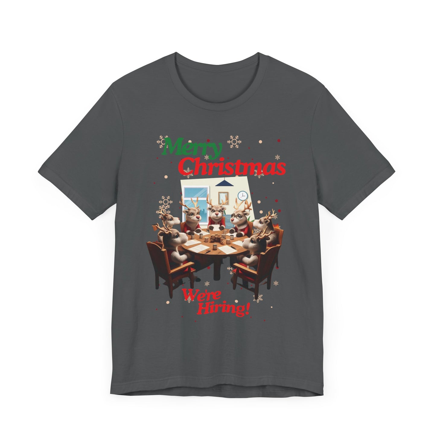 Christmas Elf We're Hiring - T-Shirt