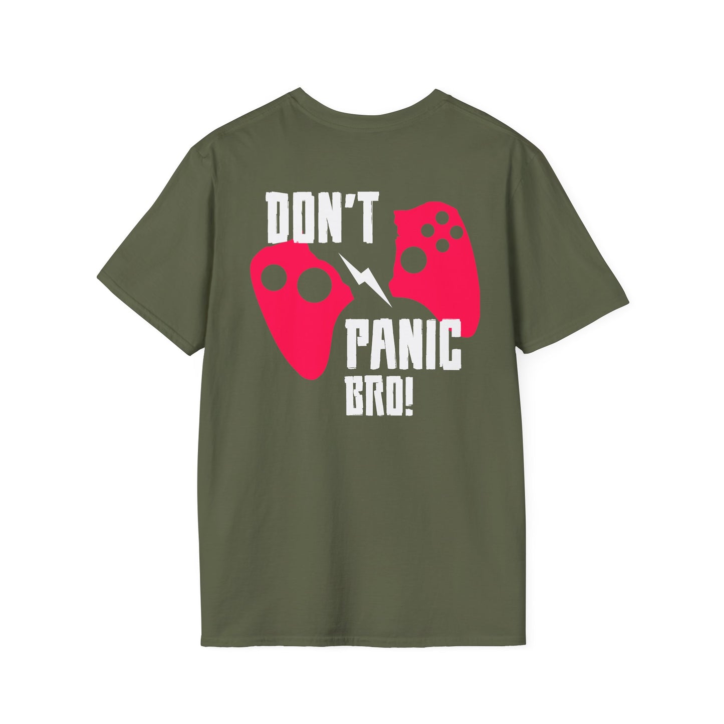 Don't Panic Bro Gamer Tee