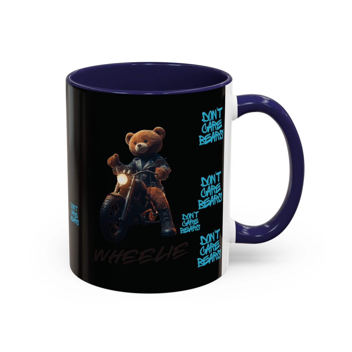 wheelie black on black Coffee Mug (11, 15oz)