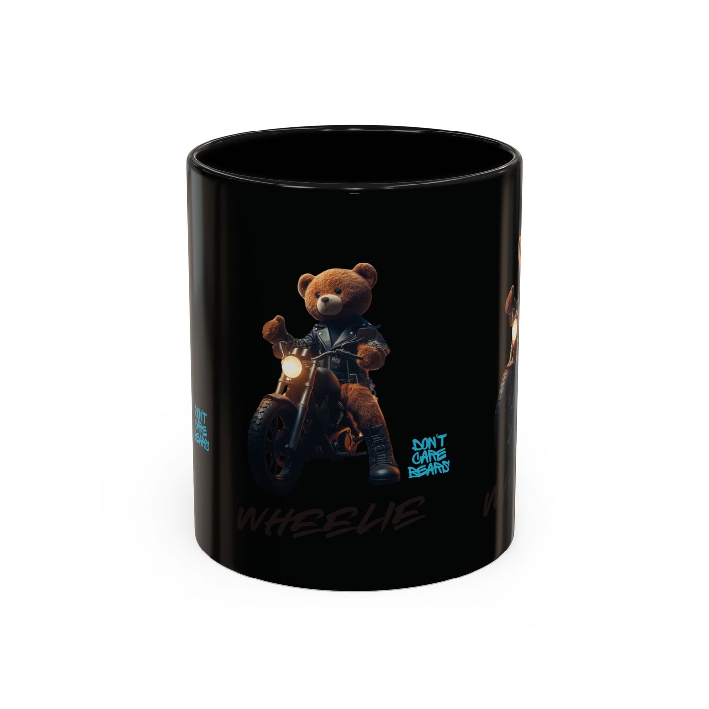wheelie black on black Coffee Mug (11, 15oz)