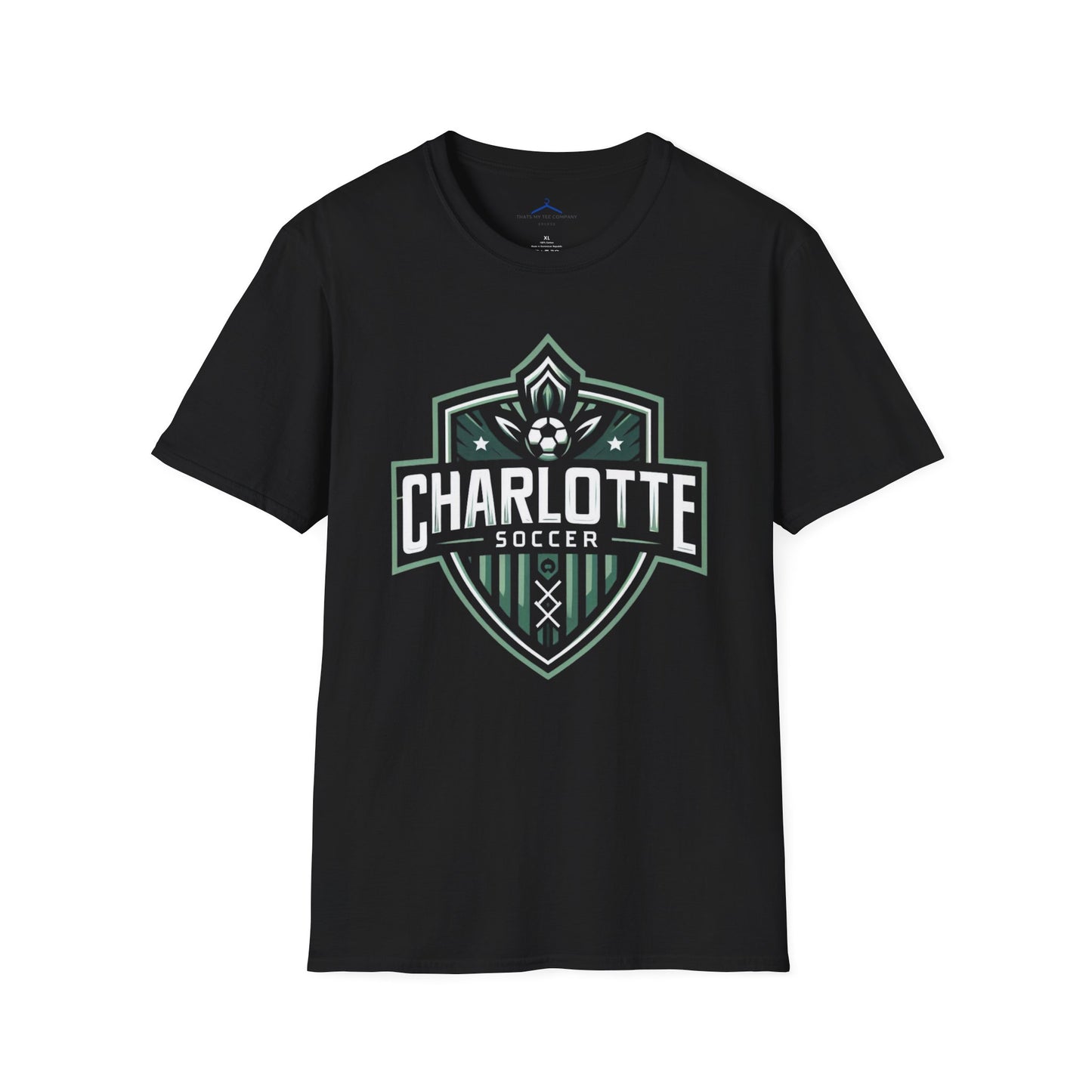 Charlotte Soccer Sports T-Shirt