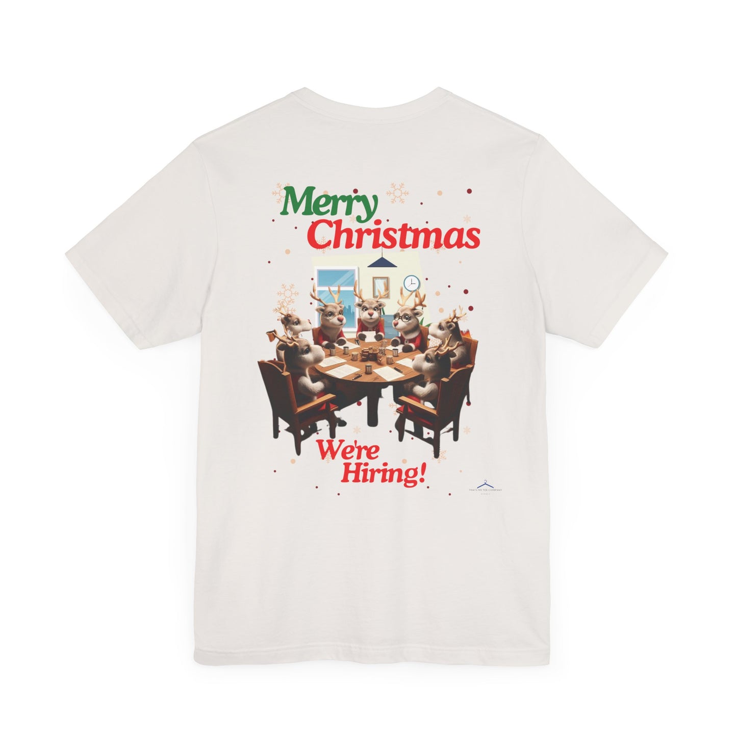 Christmas Elf We're Hiring - T-Shirt