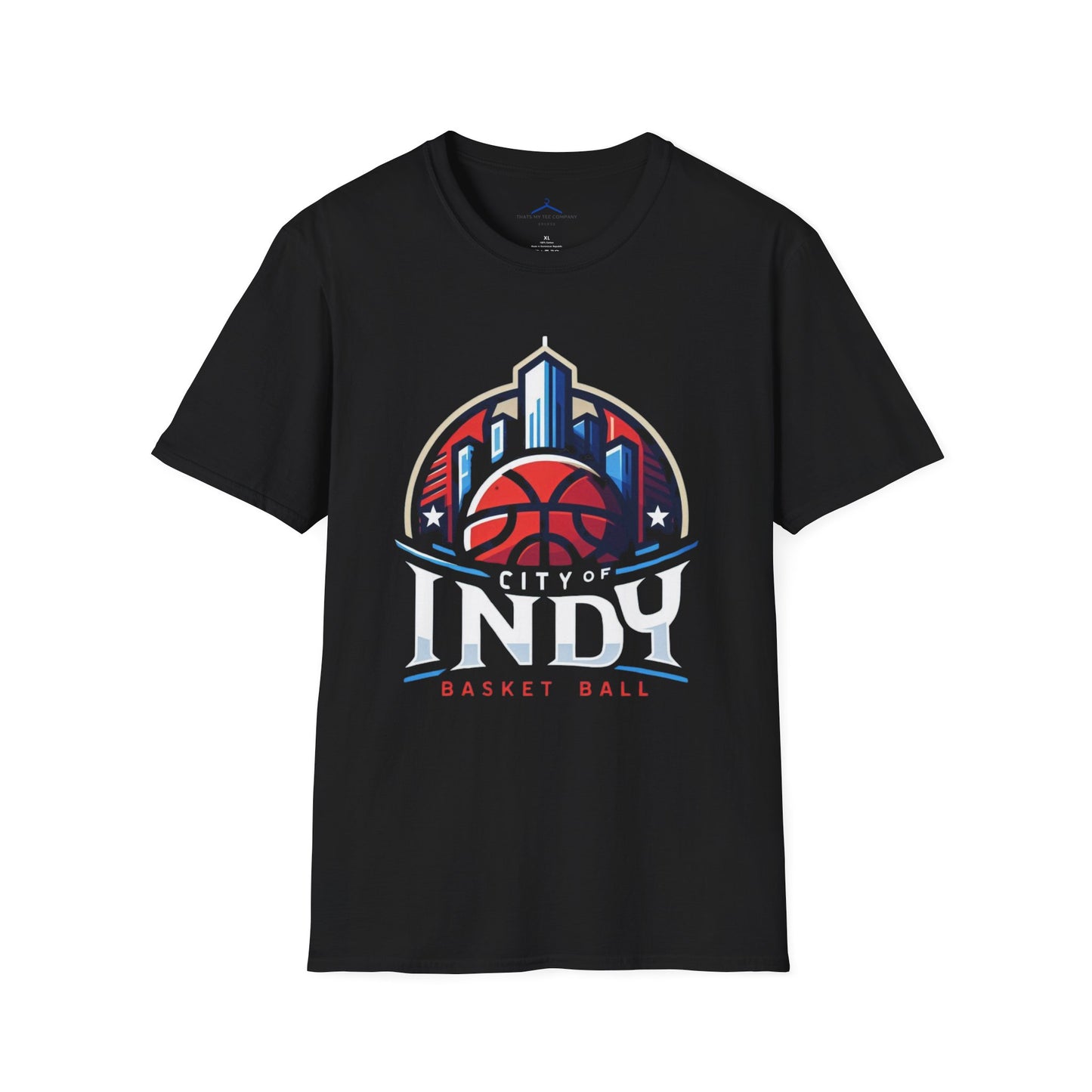 City of Indy Basketball Sports T-Shirt