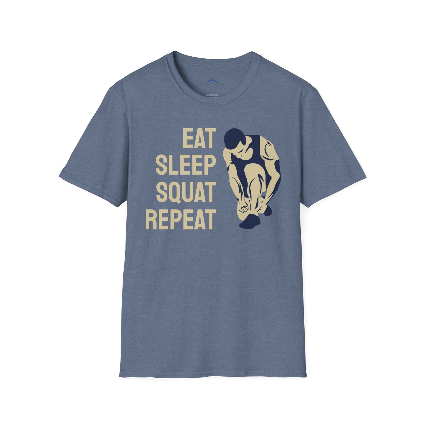 EAT SLEEP SQUAT REPEAT Fitness T-Shirt