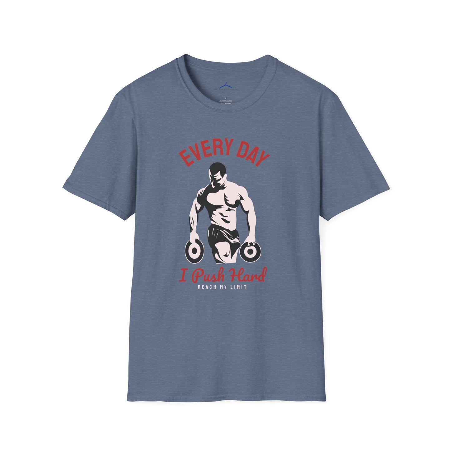 I Push Hard - Fitness Tee