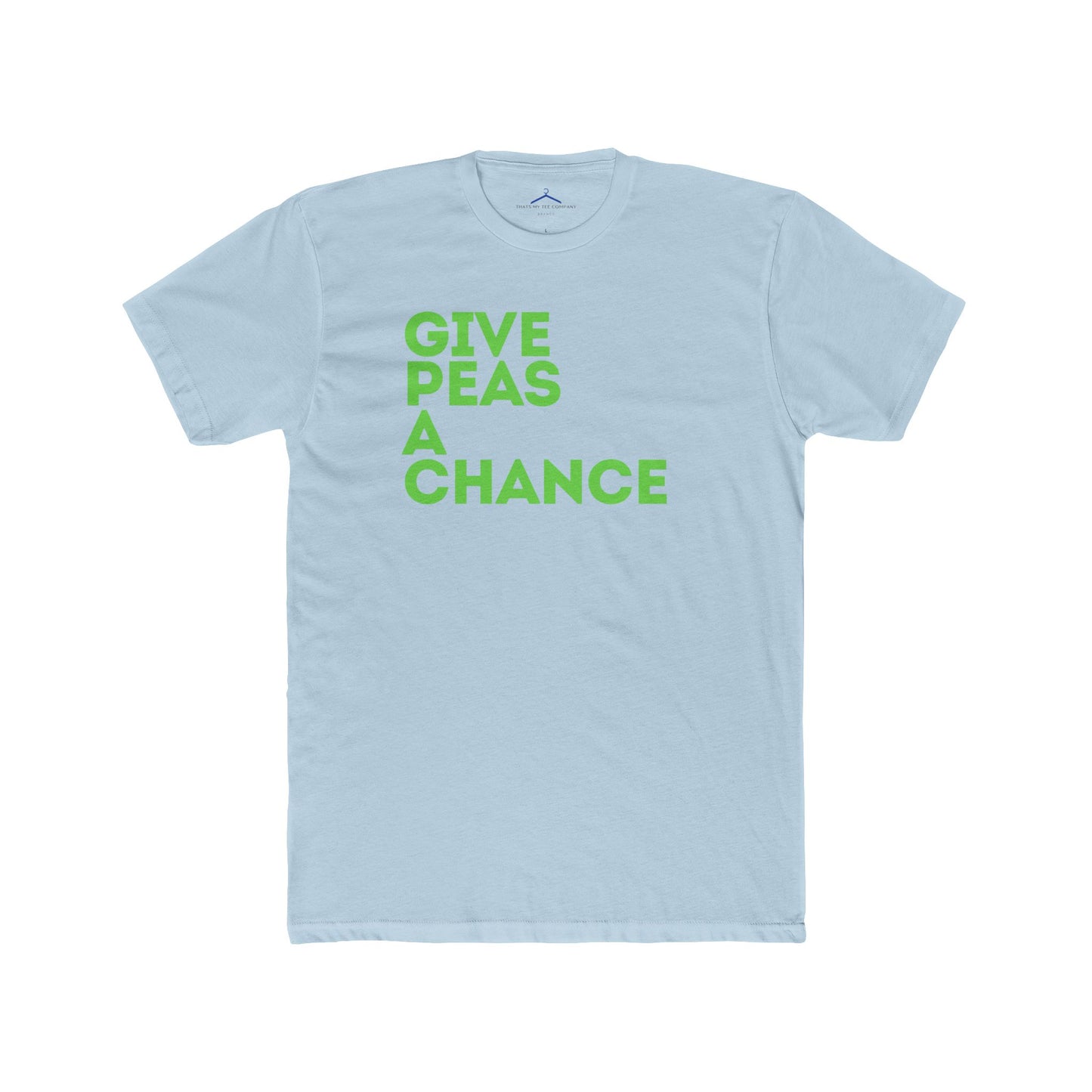 Give peas a chance Vegan Tee