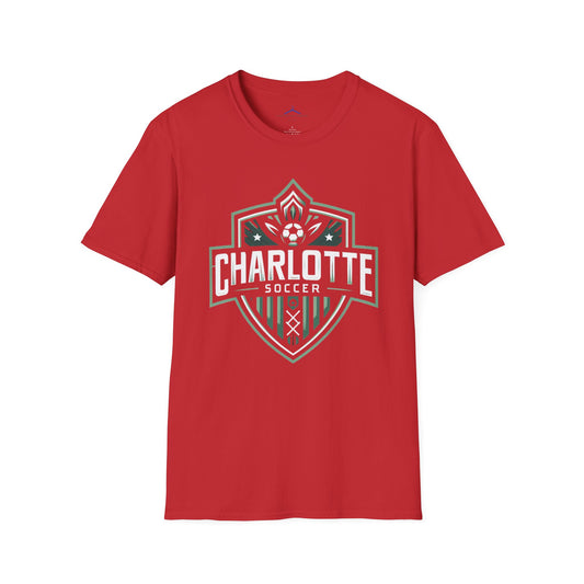 Charlotte Soccer Sports T-Shirt