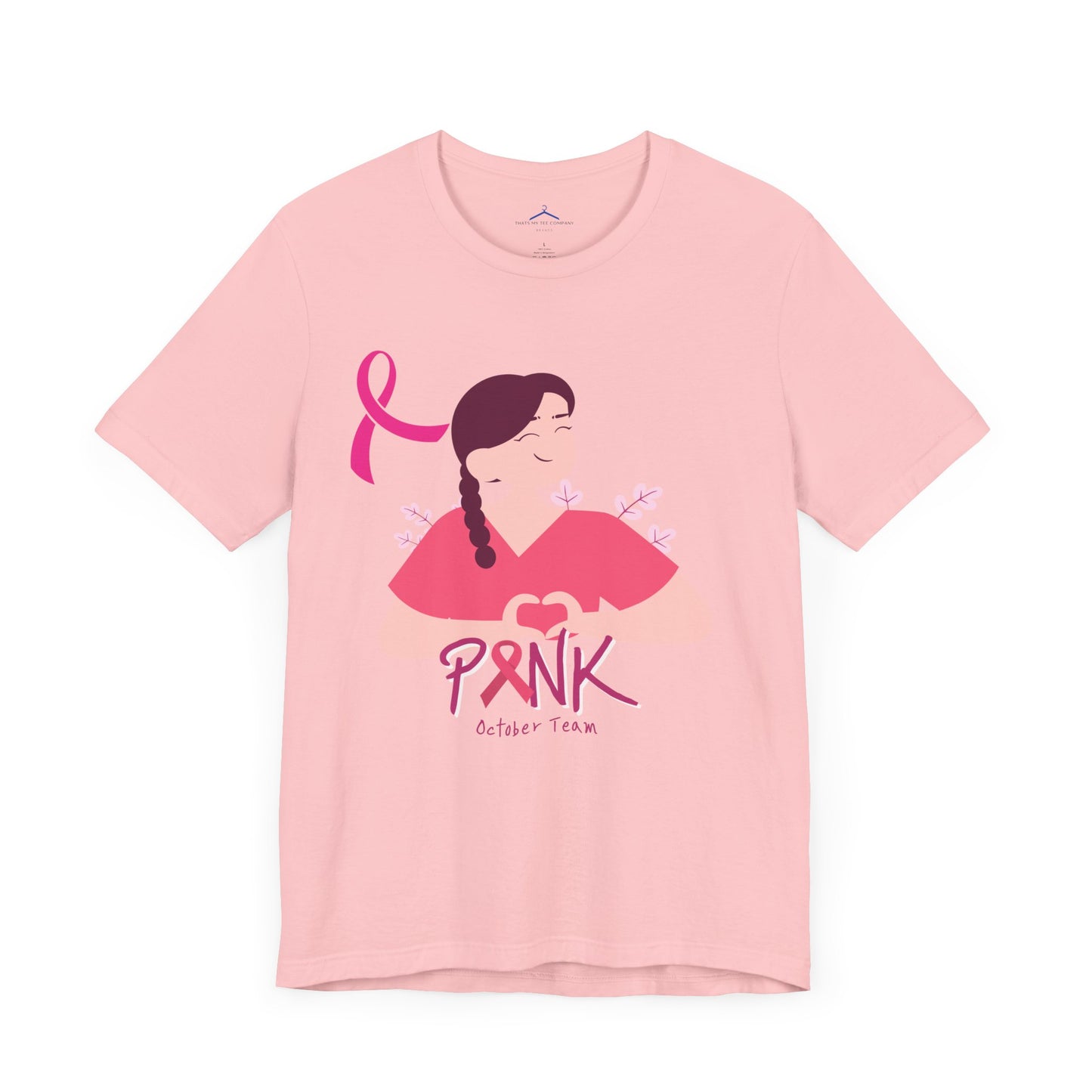 Pink October Team (Cancer Awareness) Social  Tee