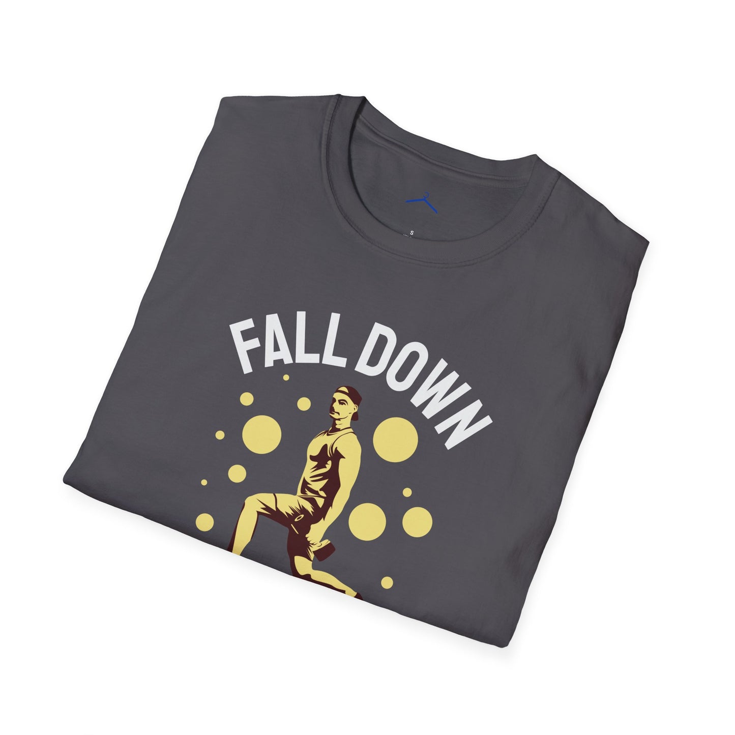 FALLDOWN Seven Times Get Up Eight Fitness T-Shirt