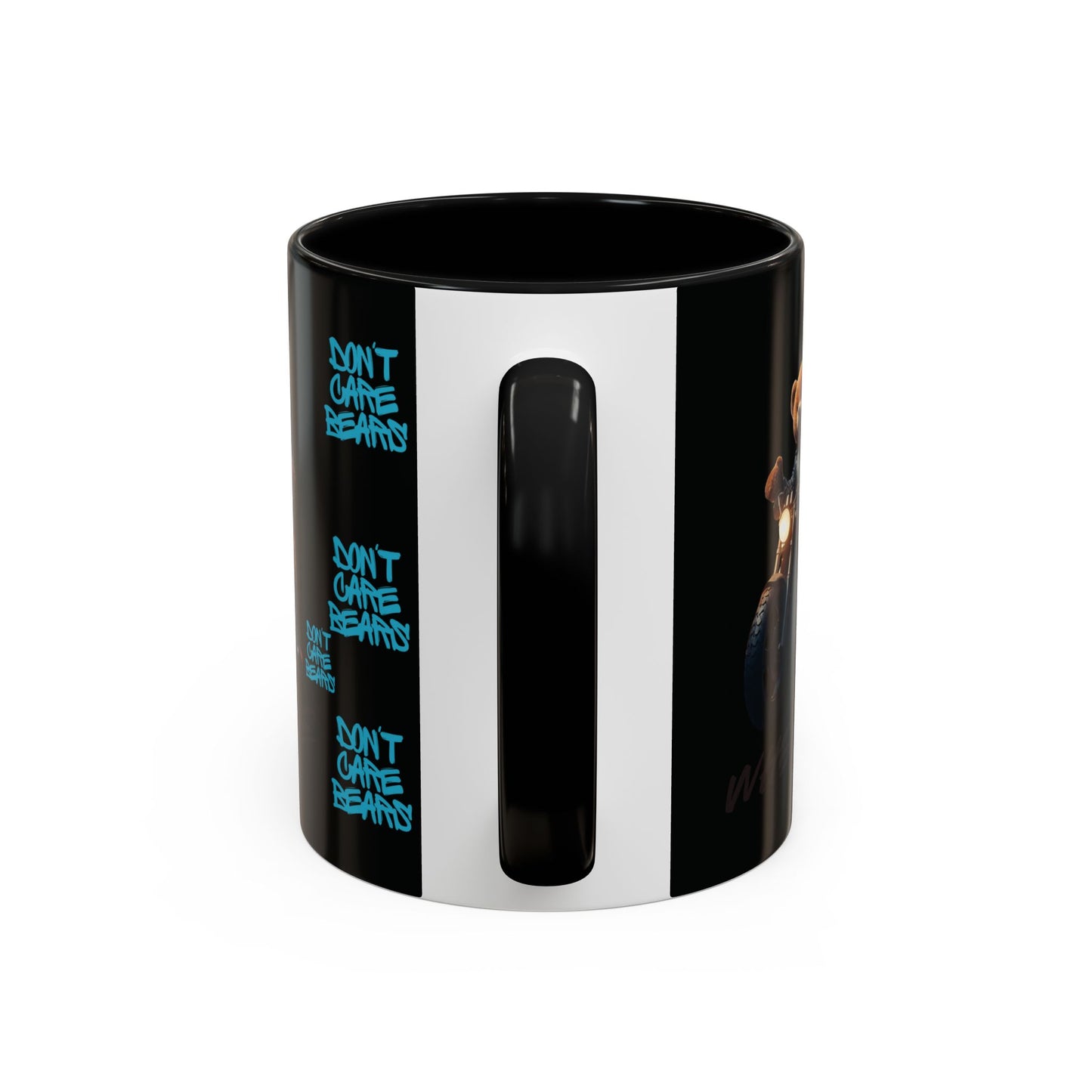 wheelie black on black Coffee Mug (11, 15oz)