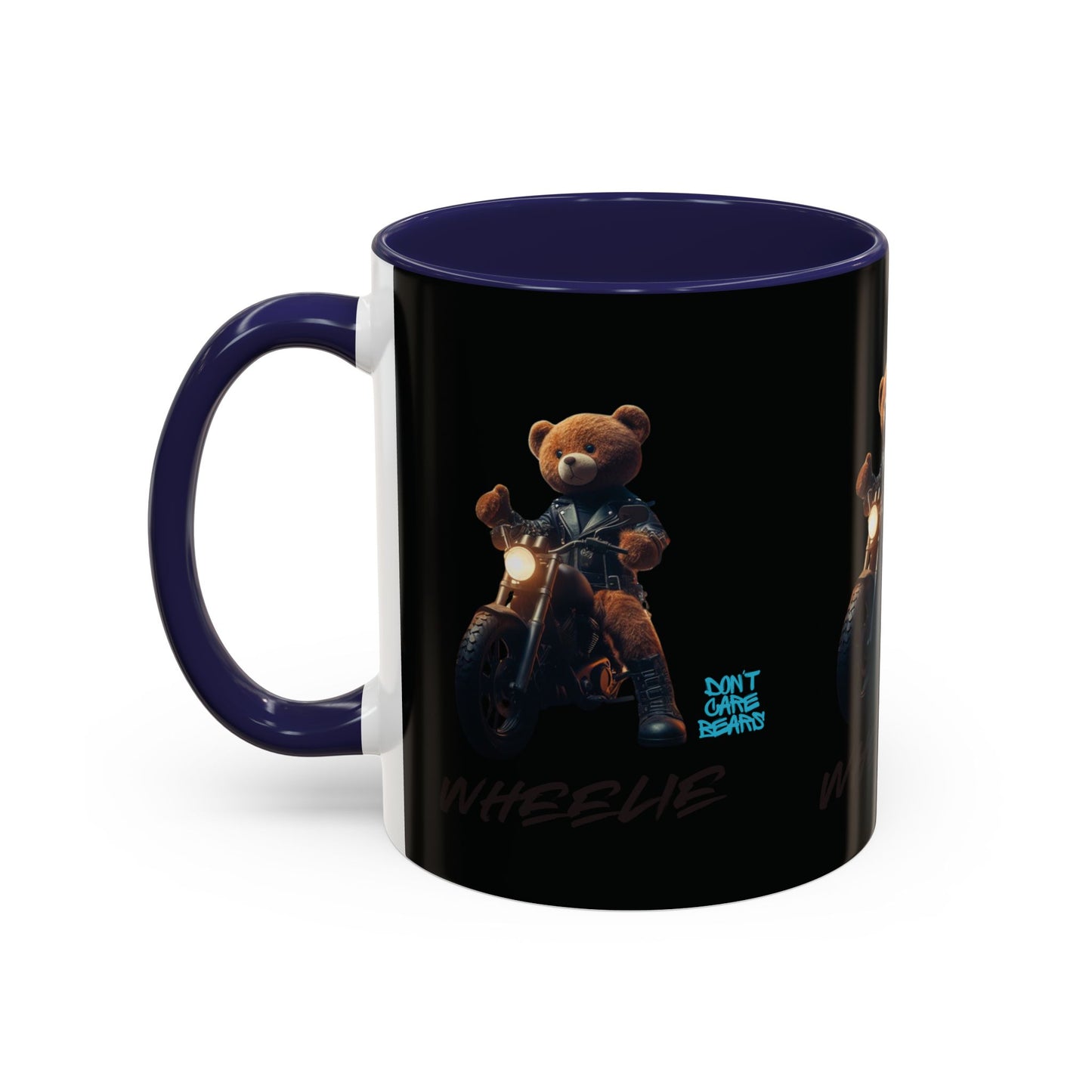 wheelie black on black Coffee Mug (11, 15oz)