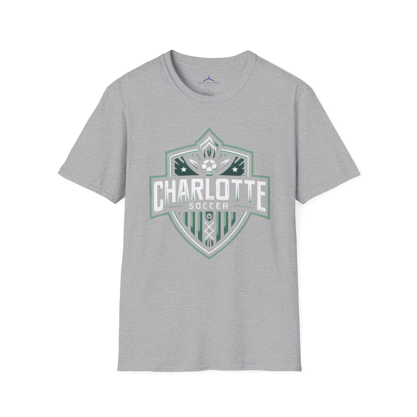 Charlotte Soccer Sports T-Shirt