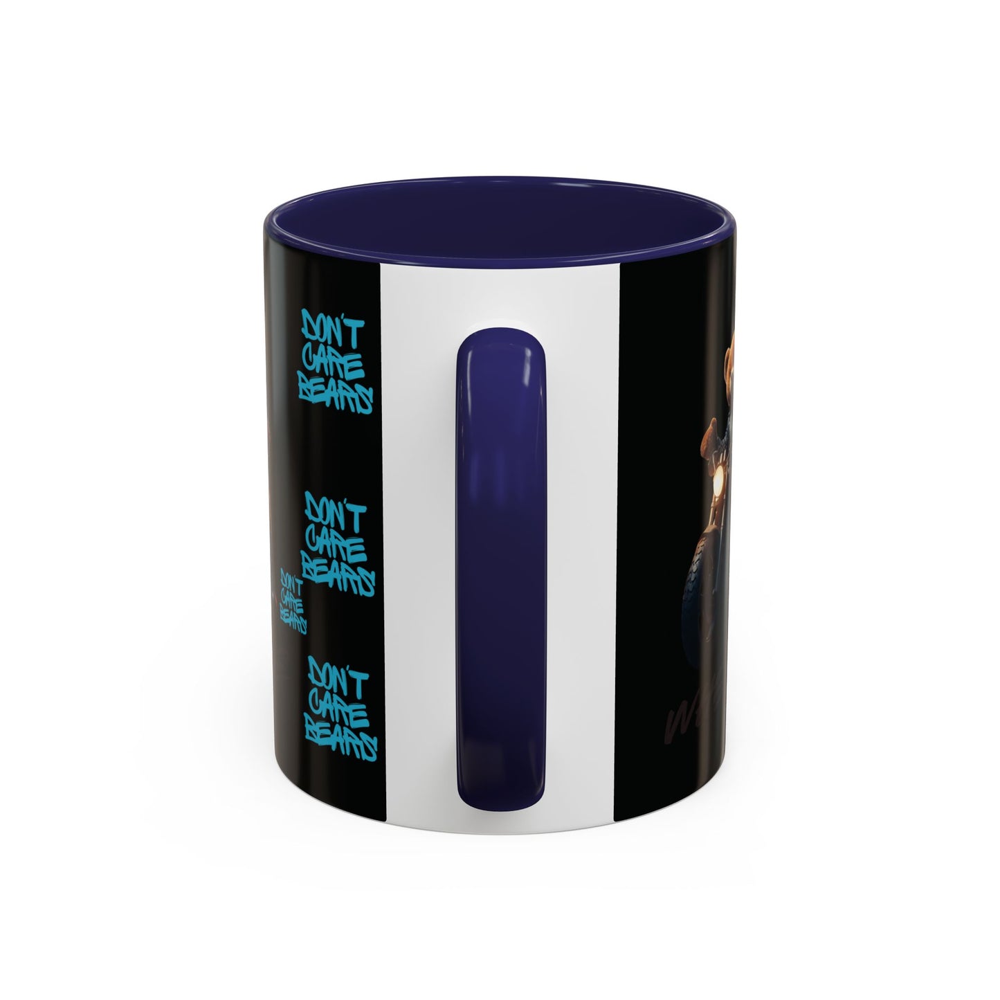 wheelie black on black Coffee Mug (11, 15oz)