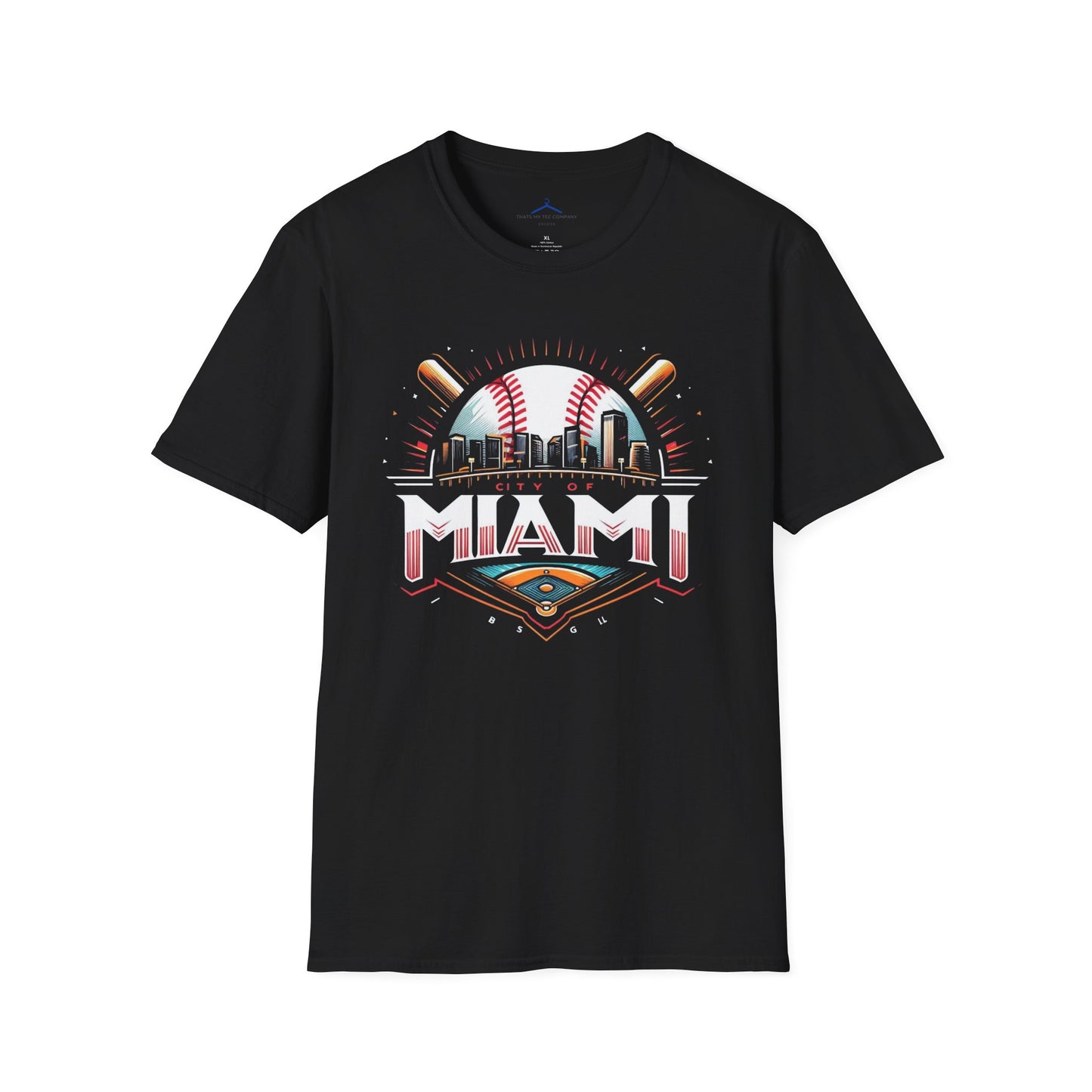 Miami Baseball Sports T-Shirt