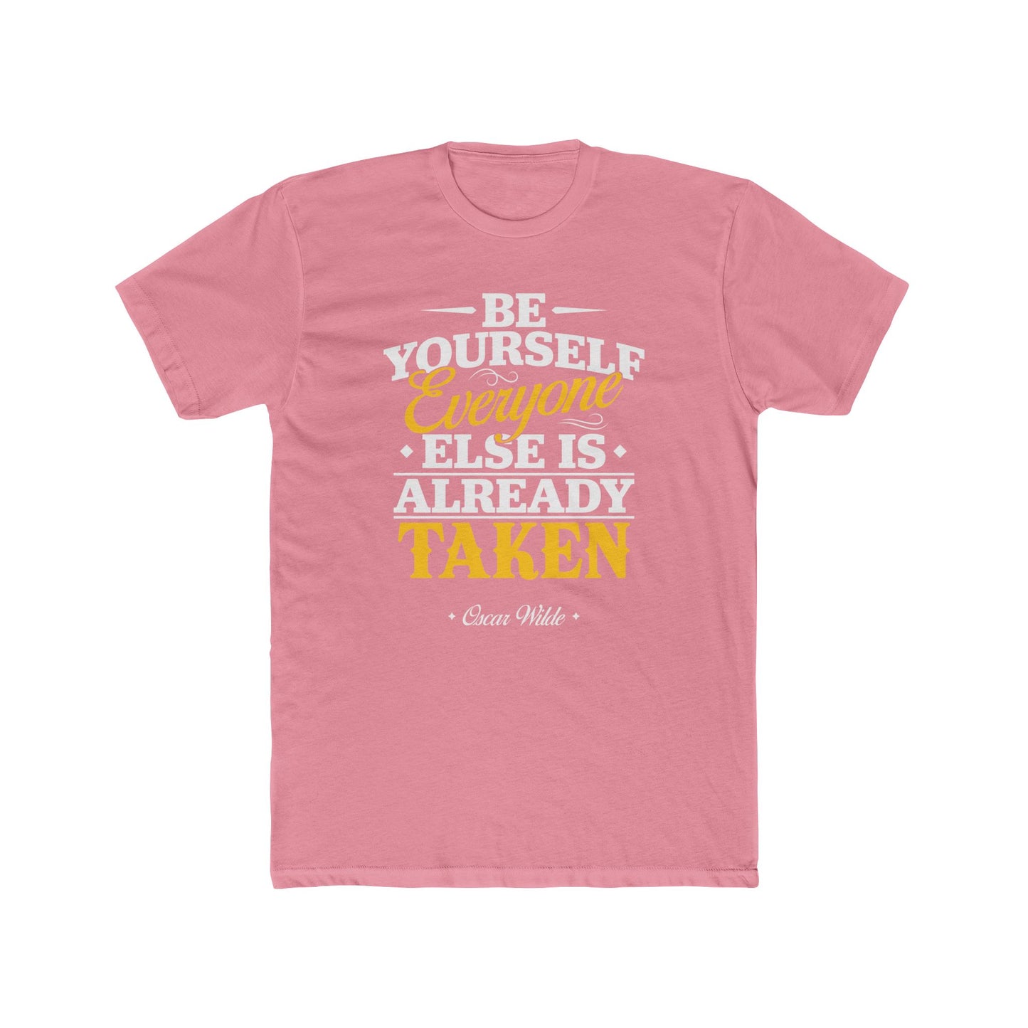 Oscar Wilde Quoted Word Tee