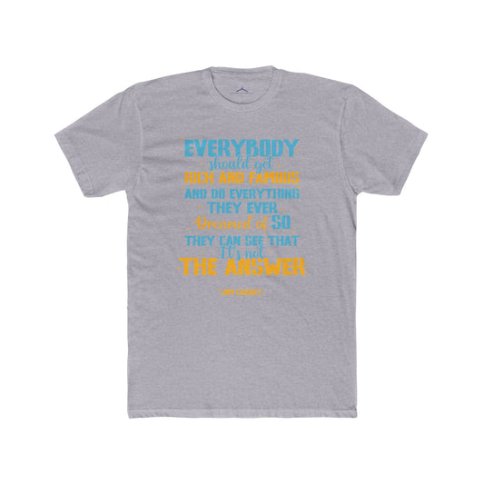 Jim Carey Quoted Word Tee