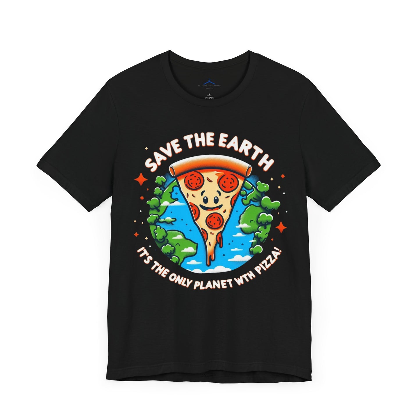 The Only Planet with Pizza -- Eco Tee