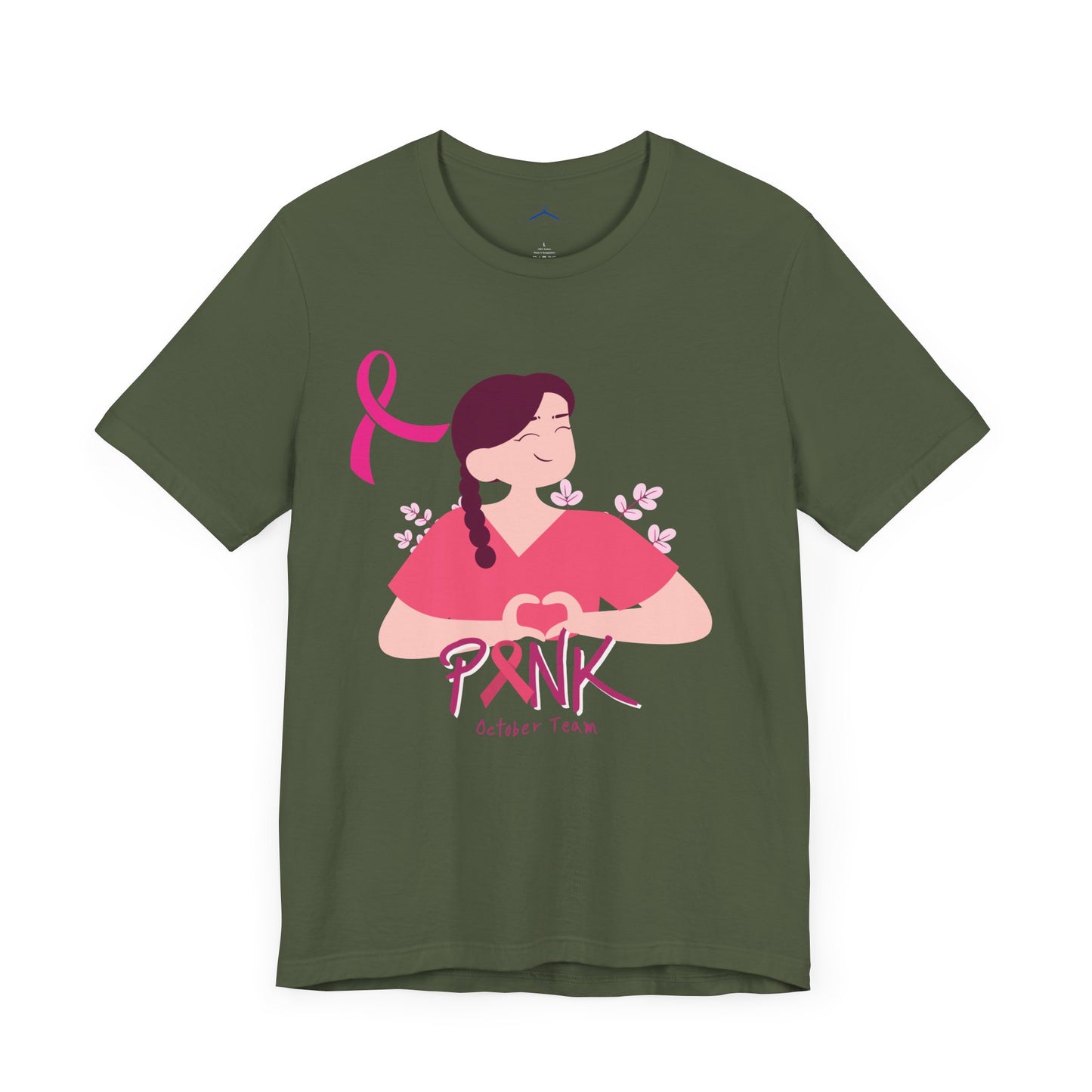 Pink October Team (Cancer Awareness) Social  Tee