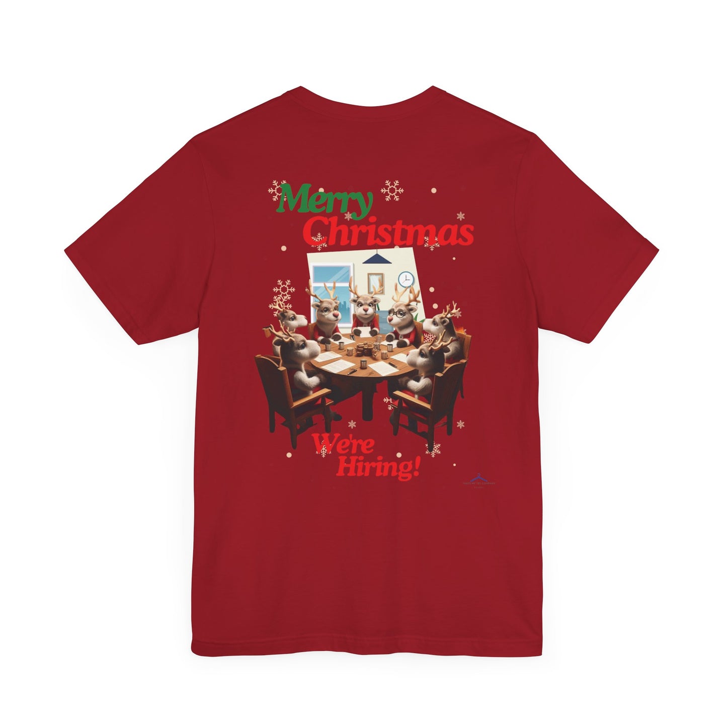 Christmas Elf We're Hiring - T-Shirt