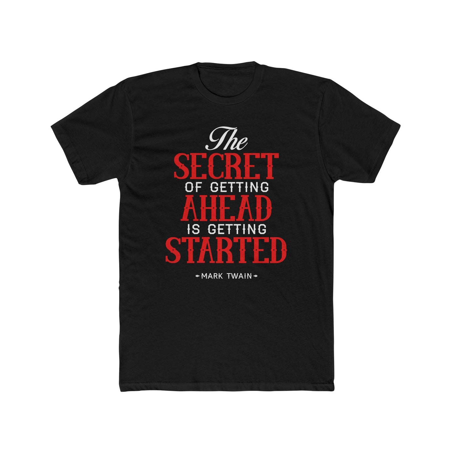 Mark Twain Cotton Crew Tee