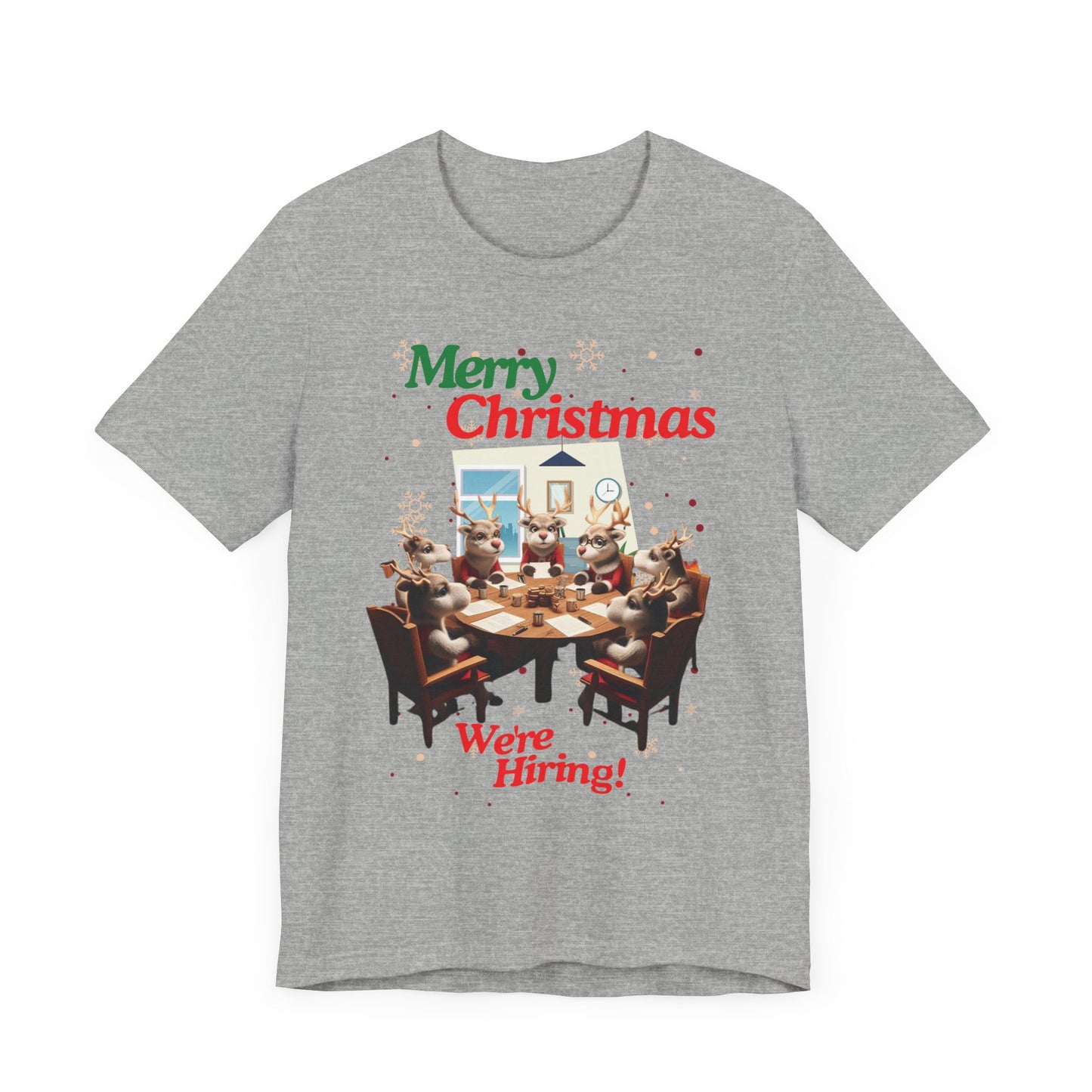 Christmas Elf We're Hiring - T-Shirt