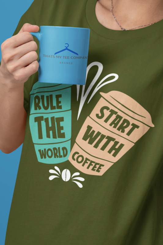 Rule The World - Coffee Tee