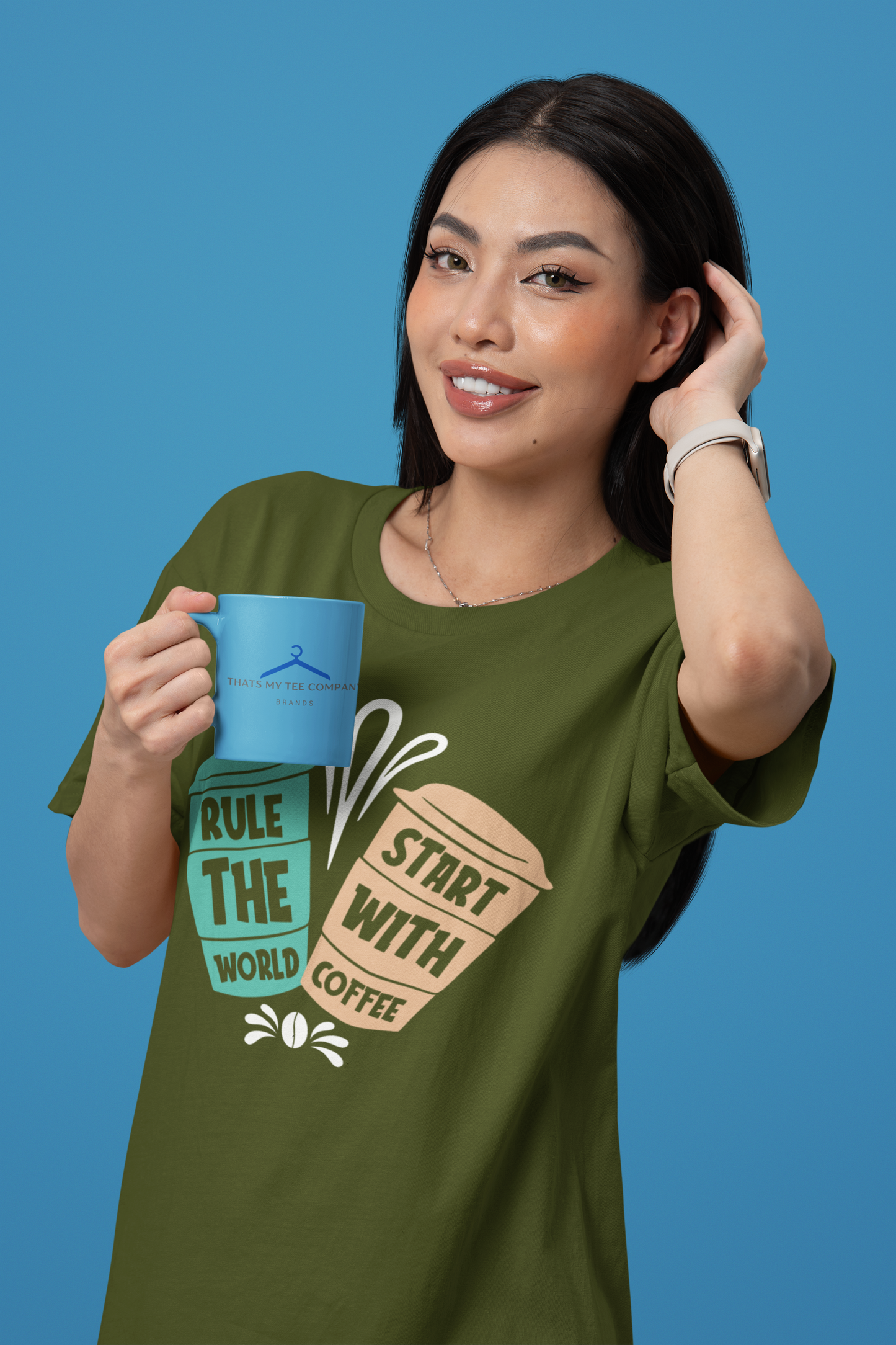 Rule The World - Coffee Tee