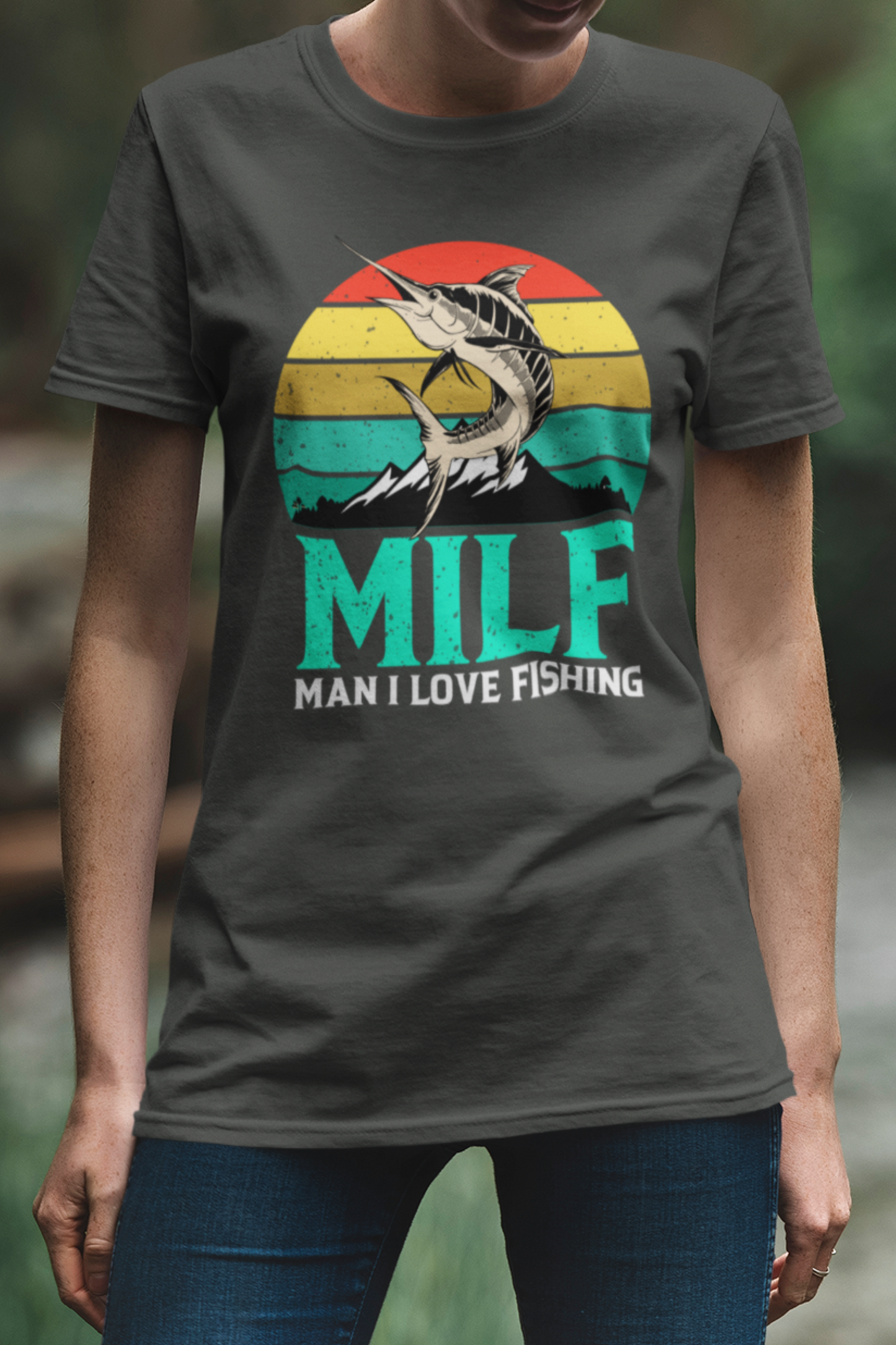 Man I Love Fishing Hobby Tee