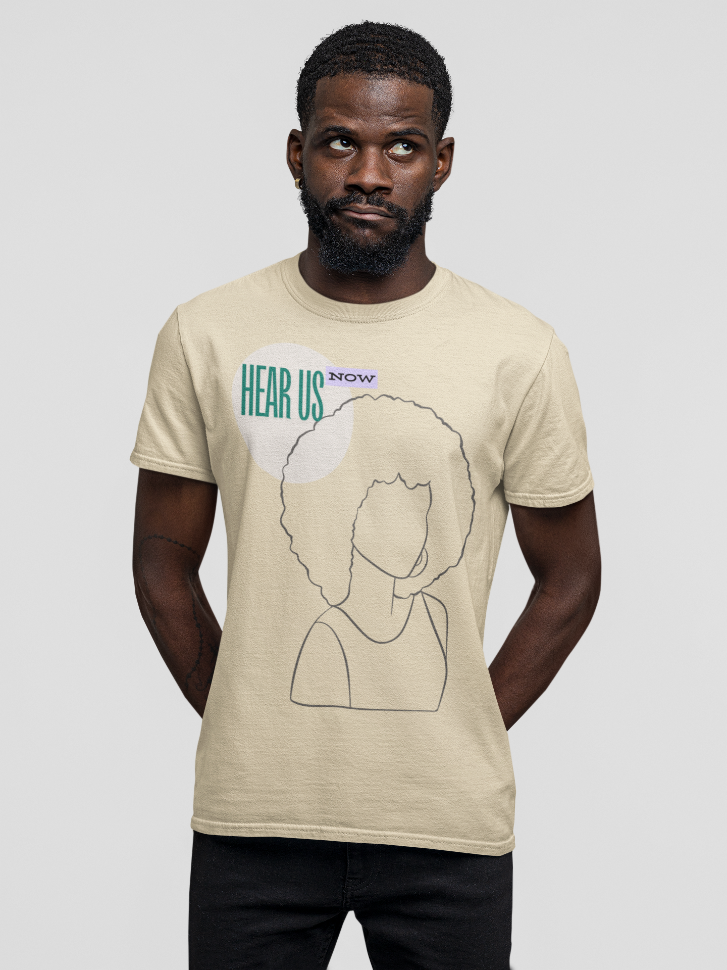 Hear Us Now Social  Tee