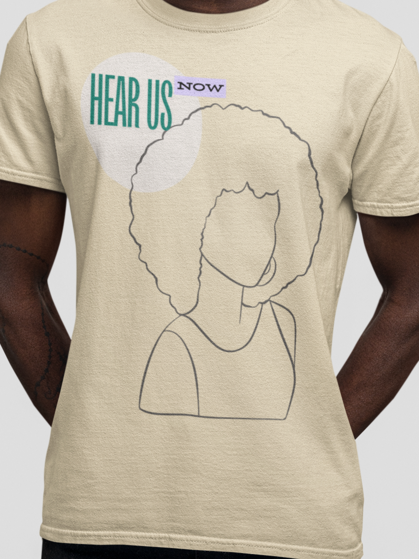 Hear Us Now Social  Tee