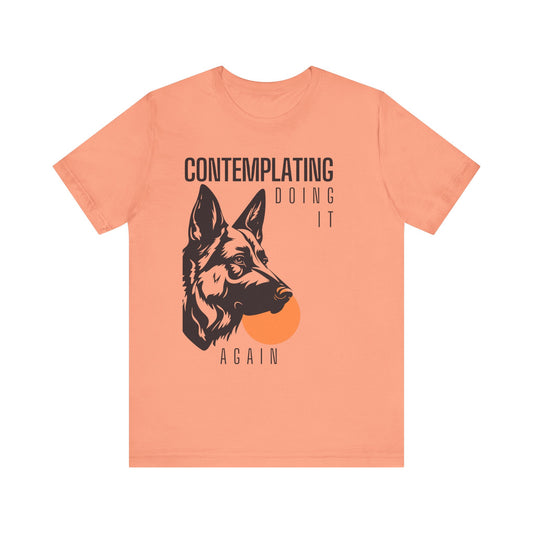 Funny Sarcastic Pets Tee - Contemplating doing it