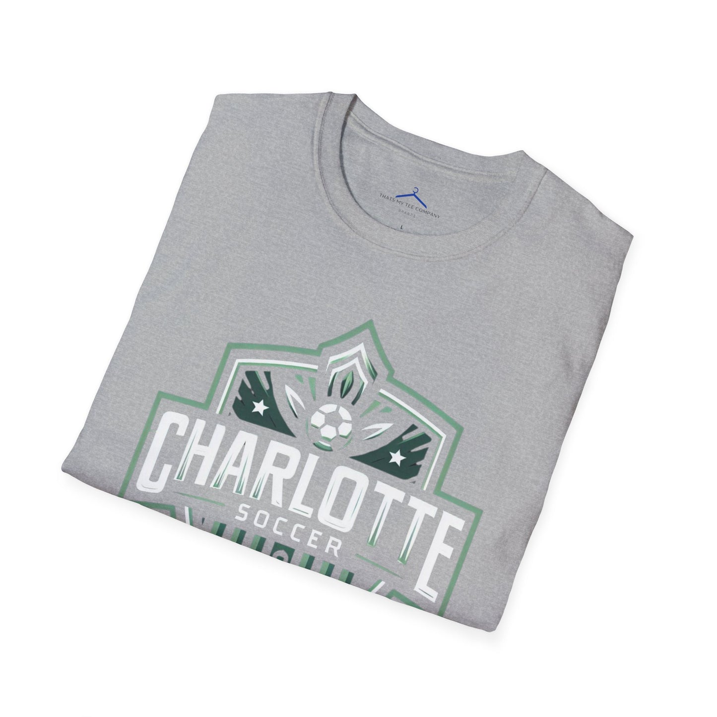 Charlotte Soccer Sports T-Shirt