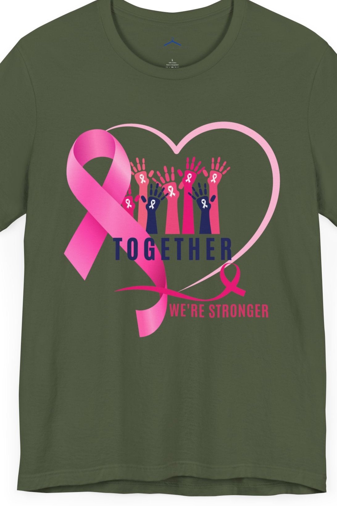 Together Were Stronger (Cancer Awareness) Social  Tee