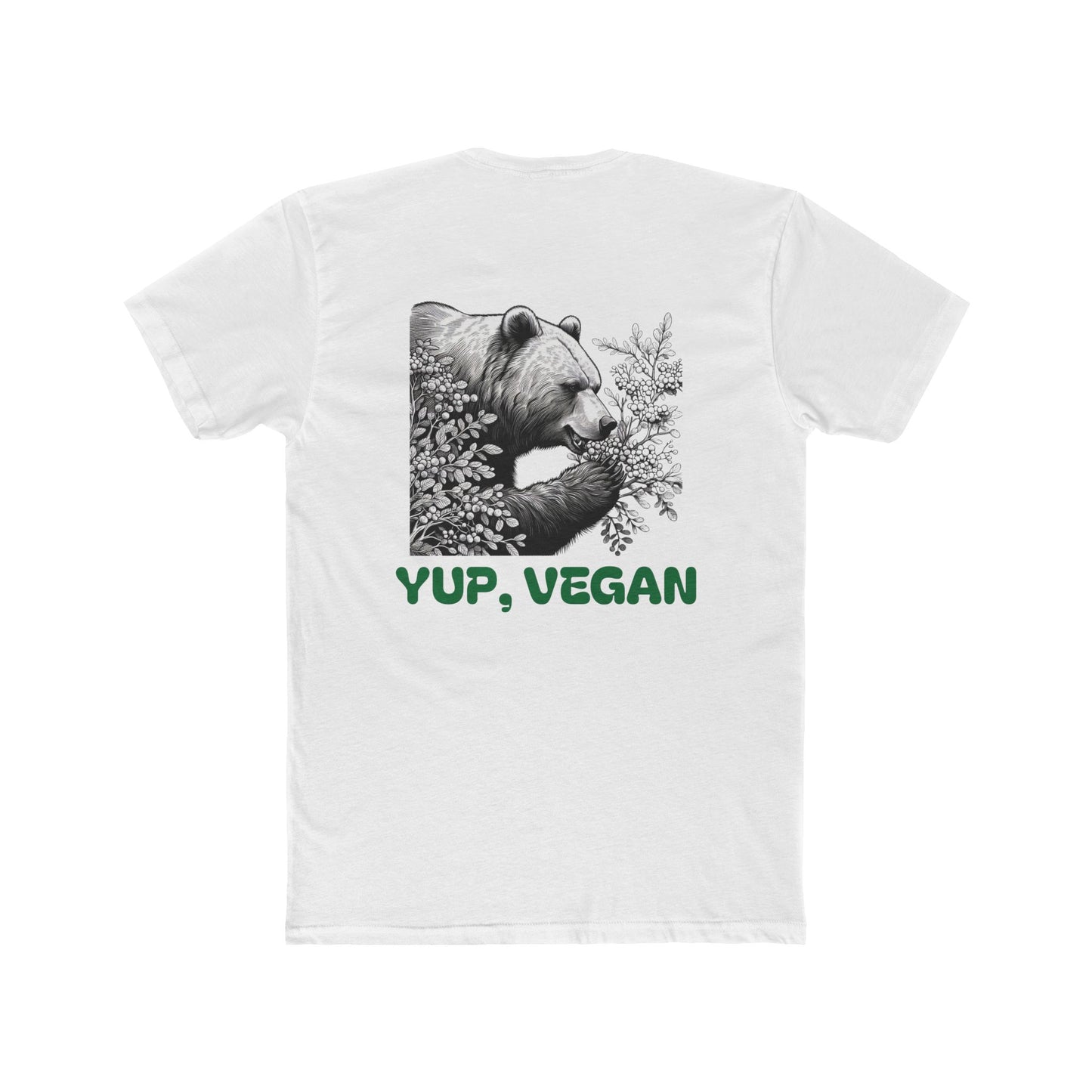 I'm vegan because Crew Tee