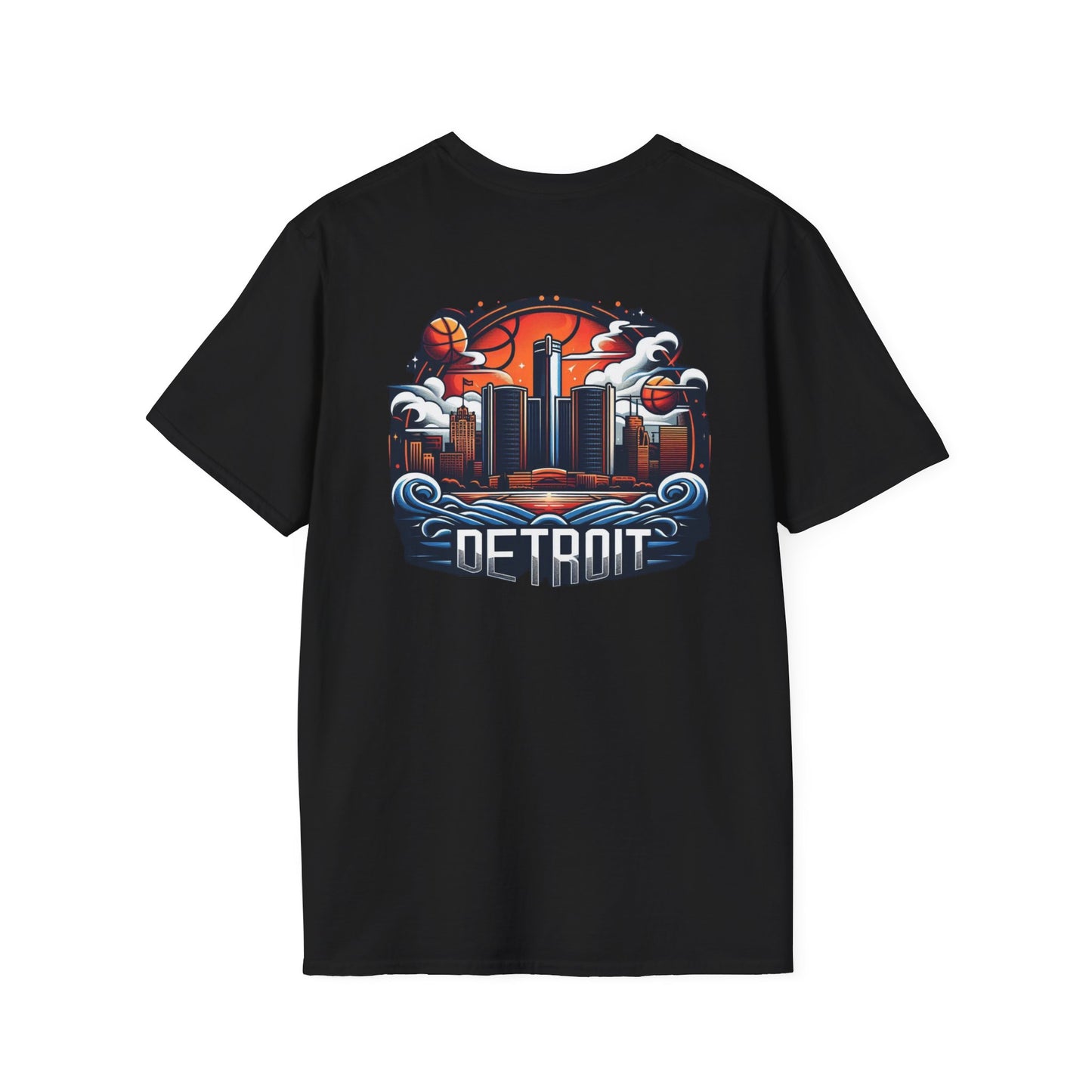 Detroit Basketball Sports T-Shirt