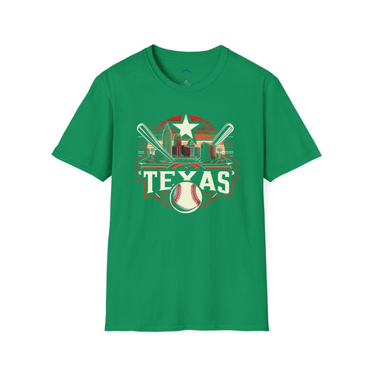 Texas Baseball Sports T-Shirt