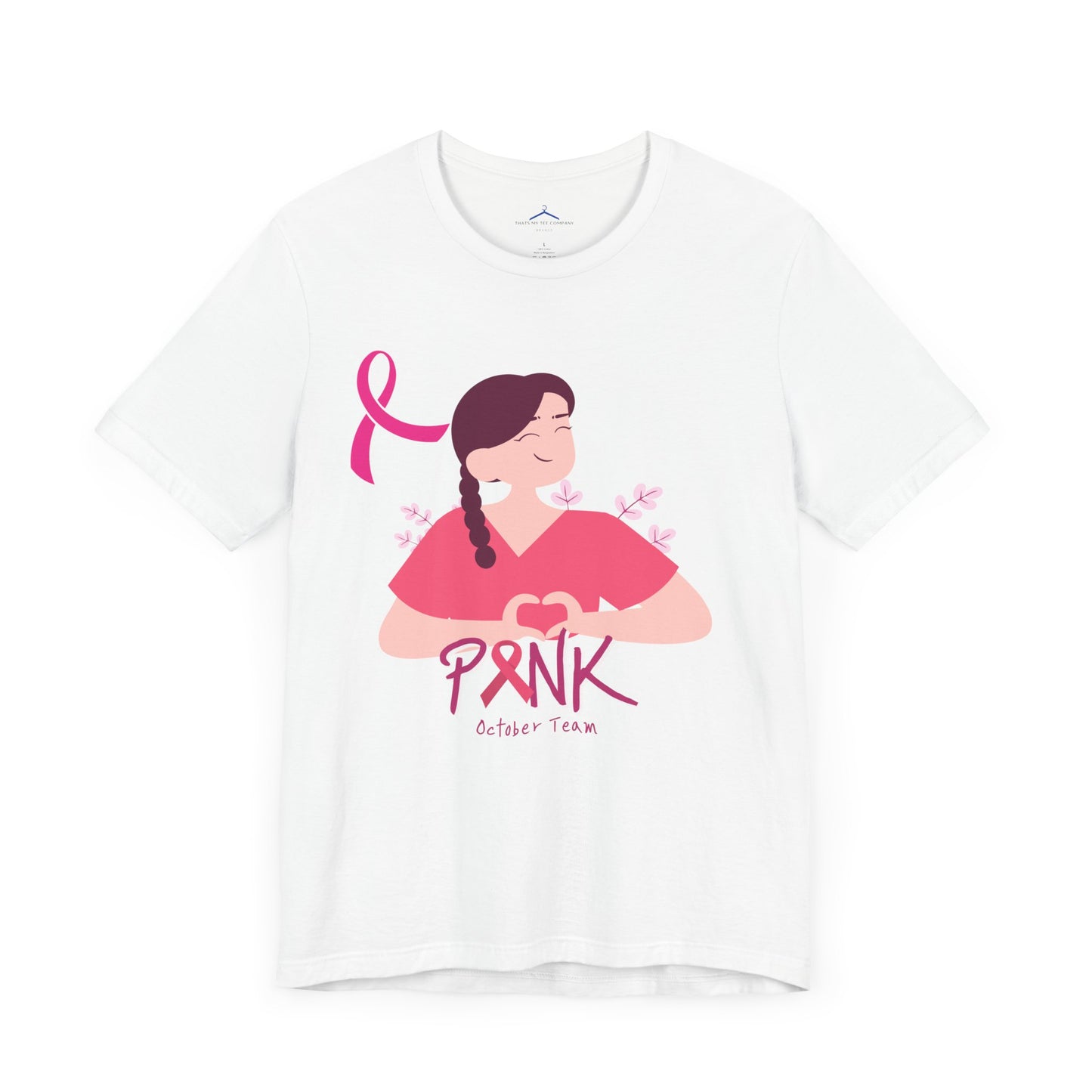 Pink October Team (Cancer Awareness) Social  Tee