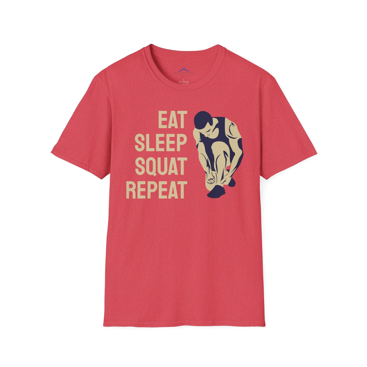 EAT SLEEP SQUAT REPEAT Fitness T-Shirt