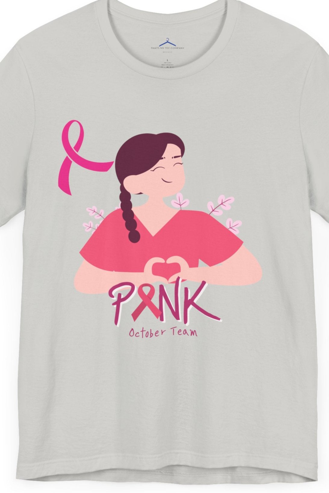 Pink October Team (Cancer Awareness) Social  Tee