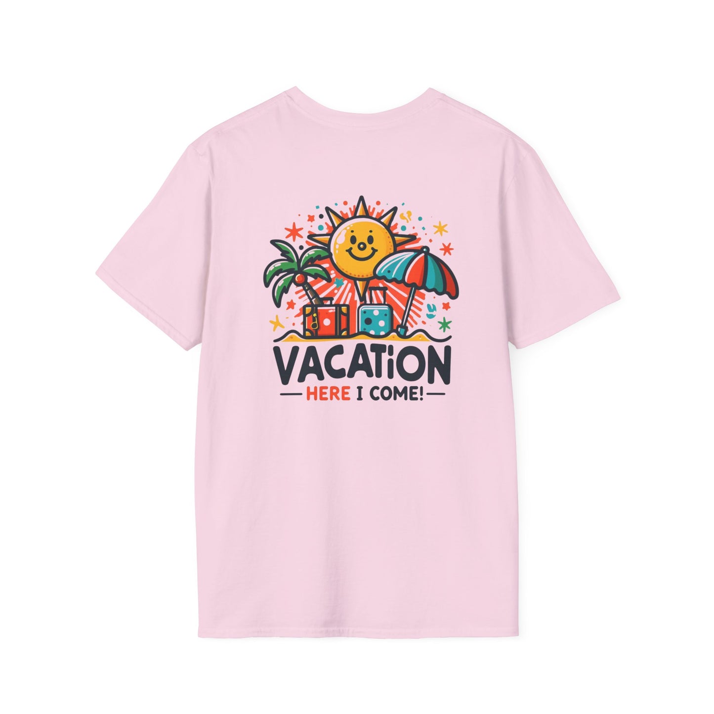 Vacation Here I Come - Travel Adventure Graphic Tee