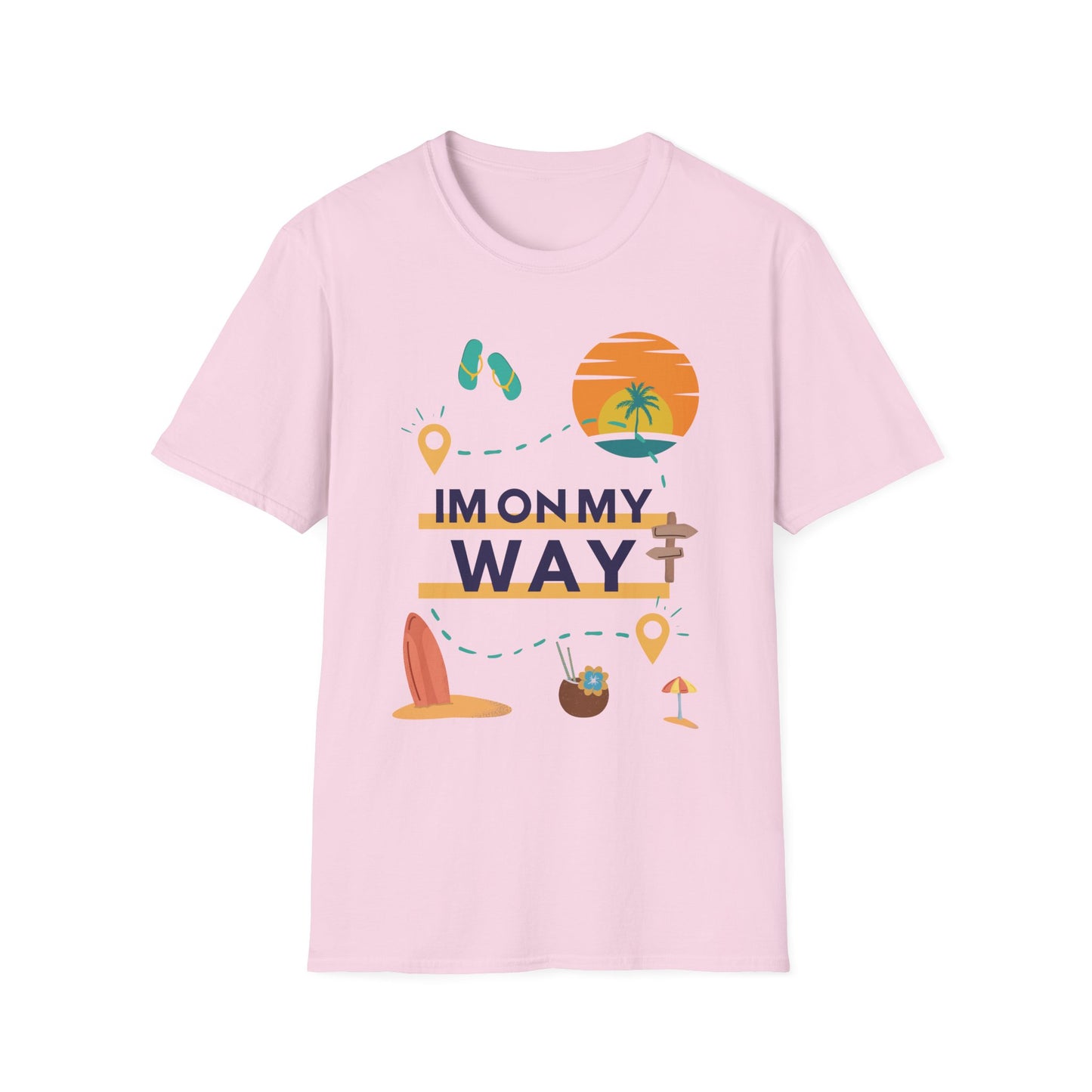 Im On My Way - Travel Adventure Graphic Tee