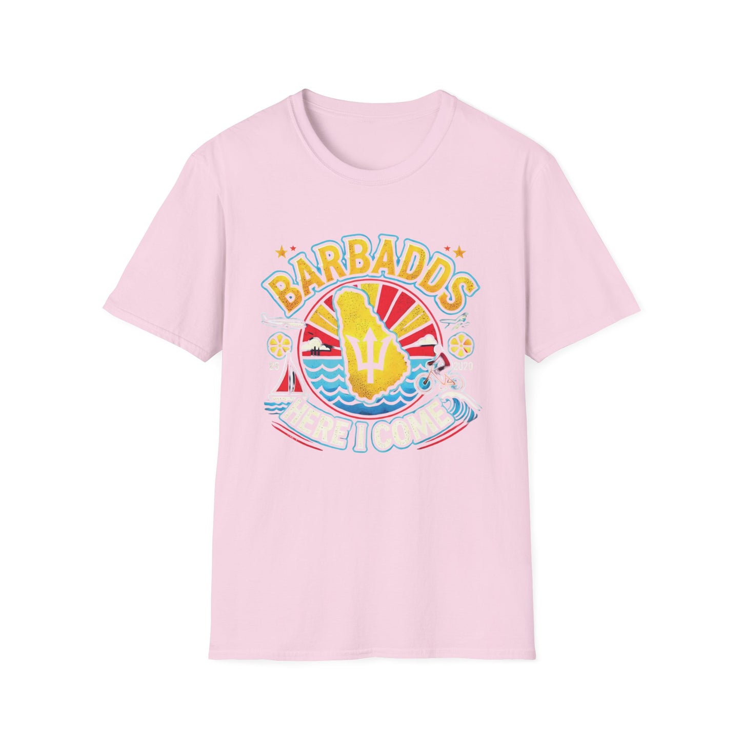 Barbados Here I Come - Travel Adventure Graphic Tee