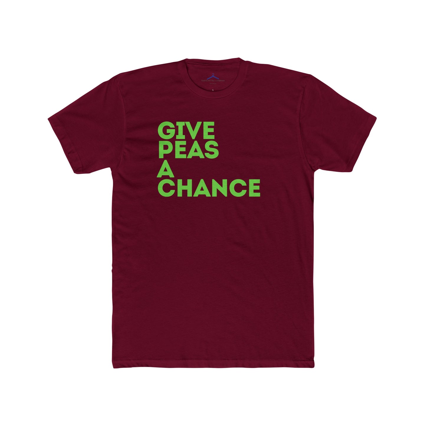 Give peas a chance Vegan Tee