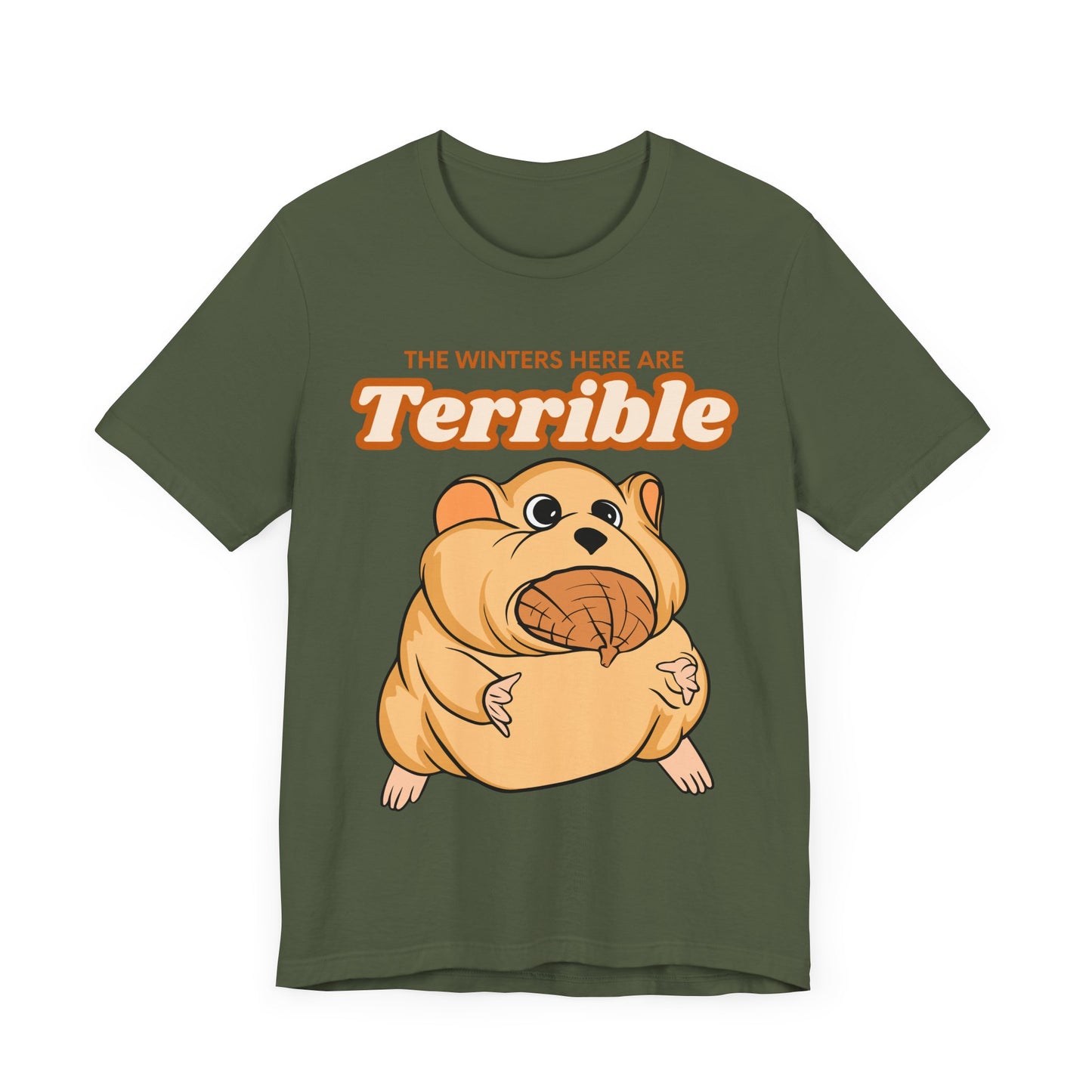 Funny Sarcastic Pets Tee - Winters here are terrible