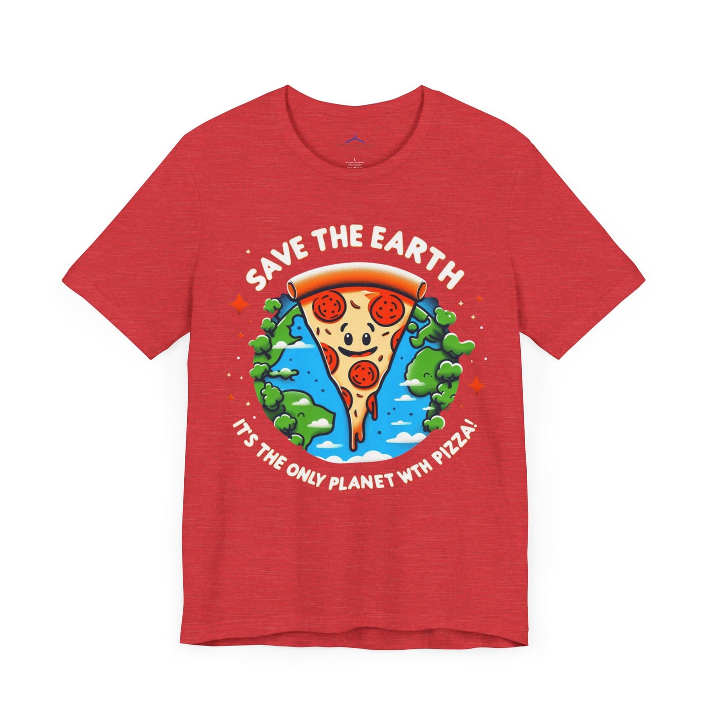 The Only Planet with Pizza -- Eco Tee